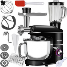 Food processor with grinder 6,2 l, 2200 W Black Ruhhy 16747