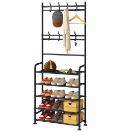 U1J COAT RACK FOR CLOTHES, SHOES, AND HATS