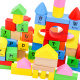 Aga4Kids Wooden blocks 100 pcs