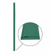 Aga Cover for Trampoline Poles SPORT EXCLUSIVE 180/250/305/366 cm Dark Green