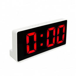 Aga Digital Alarm Clock Red