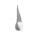 Christmas decoration Elf 30 cm grey ISO
