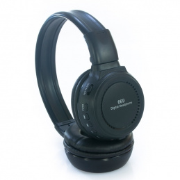 K432C WIRELESS HEADPHONES+RADIO LED