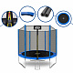 Aga SPORT TOP Trampoline 250 cm Blue + Safety Net + Ladder