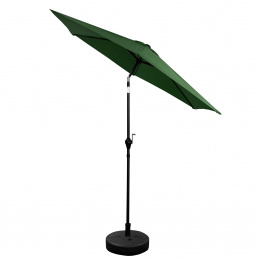 Aga Tilt Garden Parasol 250 cm Dark Green