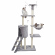Aga Cat Scratcher 55x34x139 cm Grey