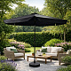 Aga Garden Parasol 300 cm MR2055 Black