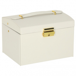 Jewelry box with drawers white