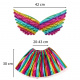 Unicorn costume skirt headband multicolored