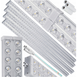 4x NEPTUN LED lamp 120cm - 72W - 7200lm - IP20 - 4500K - neutral white