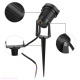 Recessed LED garden spotlight EC79018 for GU10 bulb