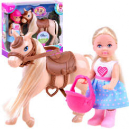 Anlily Kiki Love doll with pony ZA2808