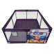 Soft Playpen for Children Rectangle Sports Owl
