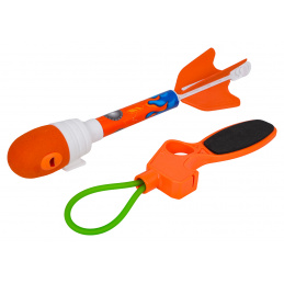 Red Airplane 2-in-1 Set with Launcher
