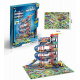 MEGA Multi-Level Parking Garage with Mat + Accessories