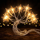 Linder Exclusiv Christmas Light Chain 48 LED Stars Warm White