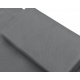 Aga Garden Lounger for Two People with Canopy Grey