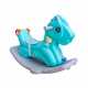 Aga4Kids Plastic Rocking Horse 2-in-1 DS3802 Blue