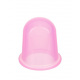 Chinese silicone cups with massager - set