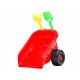 TRAKTOR Scooter with trailer ZA3746 - Red