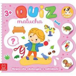Aksjomat Quiz for the Little Ones with Sand Stickers 3-4 Years KS0871 Universal