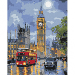 Painting by numbers 40x50 cm KHO3662 London Night AP0104 universal