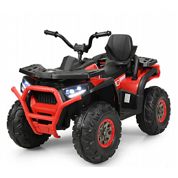 Quad ATV Desert Red Vehicle