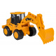 Set of five construction vehicles