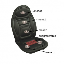 A6A MASSAGE AND HEATING CAR SEAT CUSHION