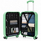 Aga Travel Set of Travel Suitcases MR4669 Green