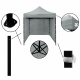 Aga Scissor Stand PARTY 3x3m Grey