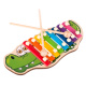 Aga Colorful wooden Xylophone for children Crocodile