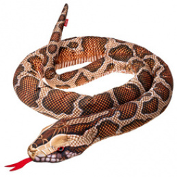 Realistic mascot plush Burmese Python snake 180 cm 14107 universal