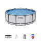 Steel Pro MAX Pool 396x122 13FT BESTWAY 5in1 Rack + Accessories
