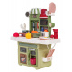 Kitchen with light and sound functions green
