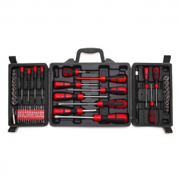 Screwdriver set case 60 pcs.