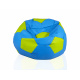 Aga Seat bag BALL XXXL Light green - Light blue + footrest