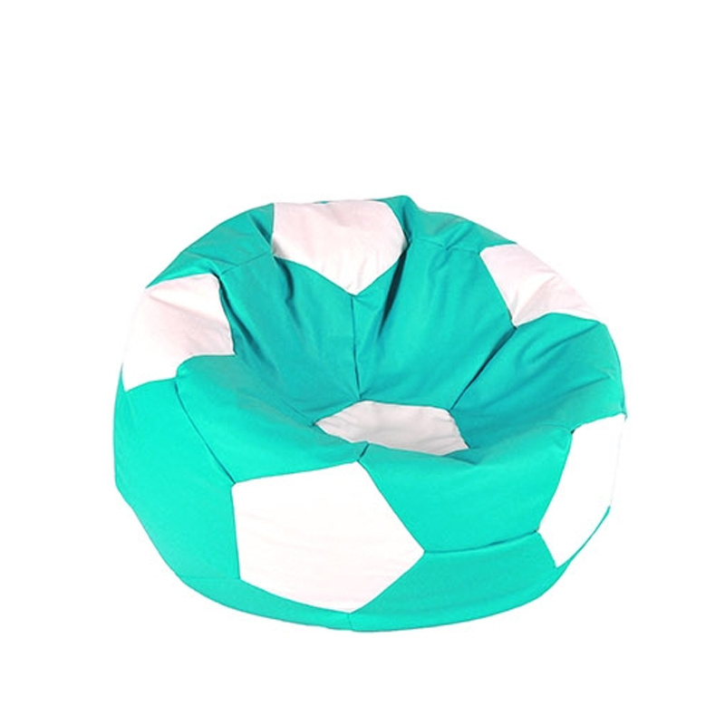 Aga Sofa bag BALL XXXL White - Turquoise