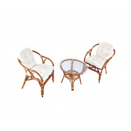 Aga Rattan set SITA Honey White