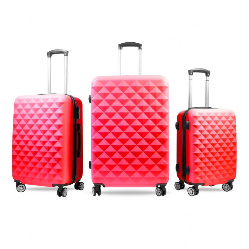 Aga Travel Luggage Set MR4655 Red