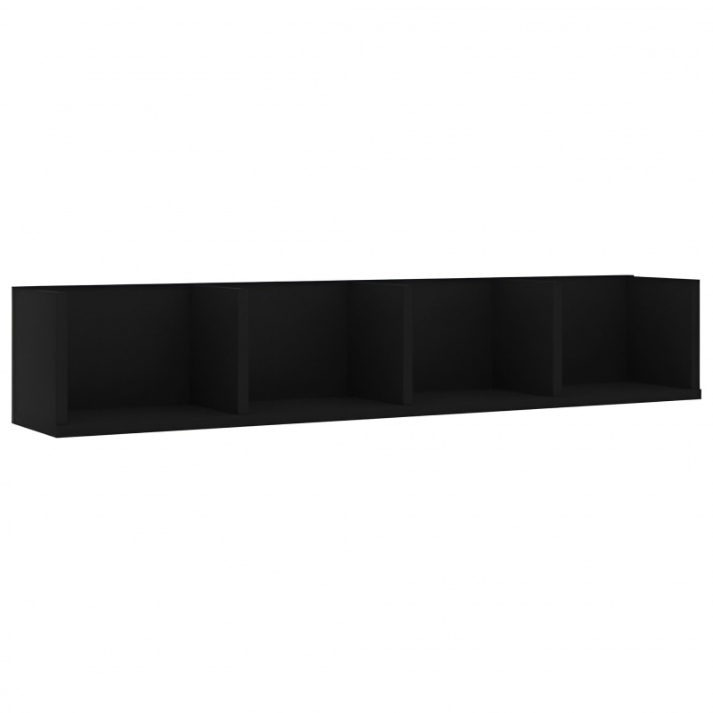 Linder Exclusiv Wall Shelf 79x15x16 cm Black