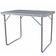 Aga Folding Camping Table 80x60x70 cm Grey