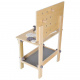 Aga Wooden children's workshop with tools