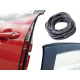 Aga Bumper profile for car door edge 10 m Black