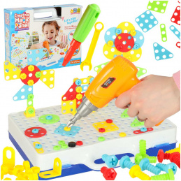 Aga Children's mosaic puzzle with screwdriver 151 pieces