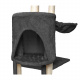 Grey cat tree 138 cm
