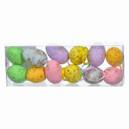 Quail eggs polystyrene 12 pcs. Easter