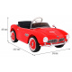 BMW 507 Retro Children's Electric Car Red + LED Audio + Remote Control + Eco Leather + EVA + Slow Start