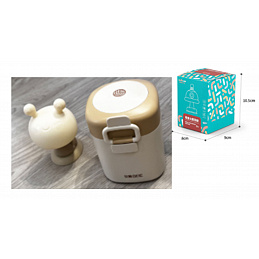 Mushroom Beige Teether + Packaging