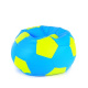 Aga Seat bag BALL XXXL Light green - Light blue + footrest